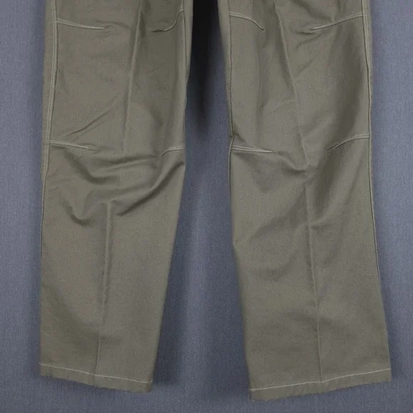 Kuhl Rydr Pants Mens 36x32 (Fits 36x32) Patina Dye Khaki Canvas Hiking Outdoor